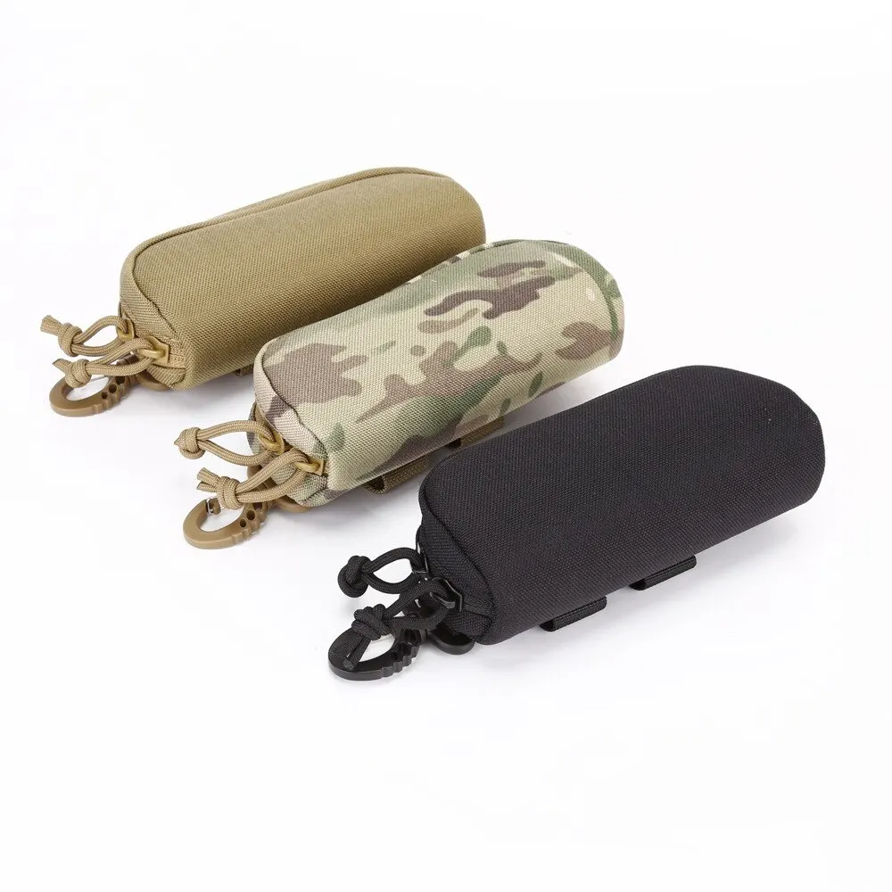 Edc Carry Case - Wadah kacamata berburu luar ruangan Molle