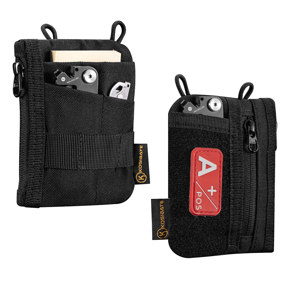 Edc Concealed Carry Bag - Kantong Organizer EDC dengan Area Patch