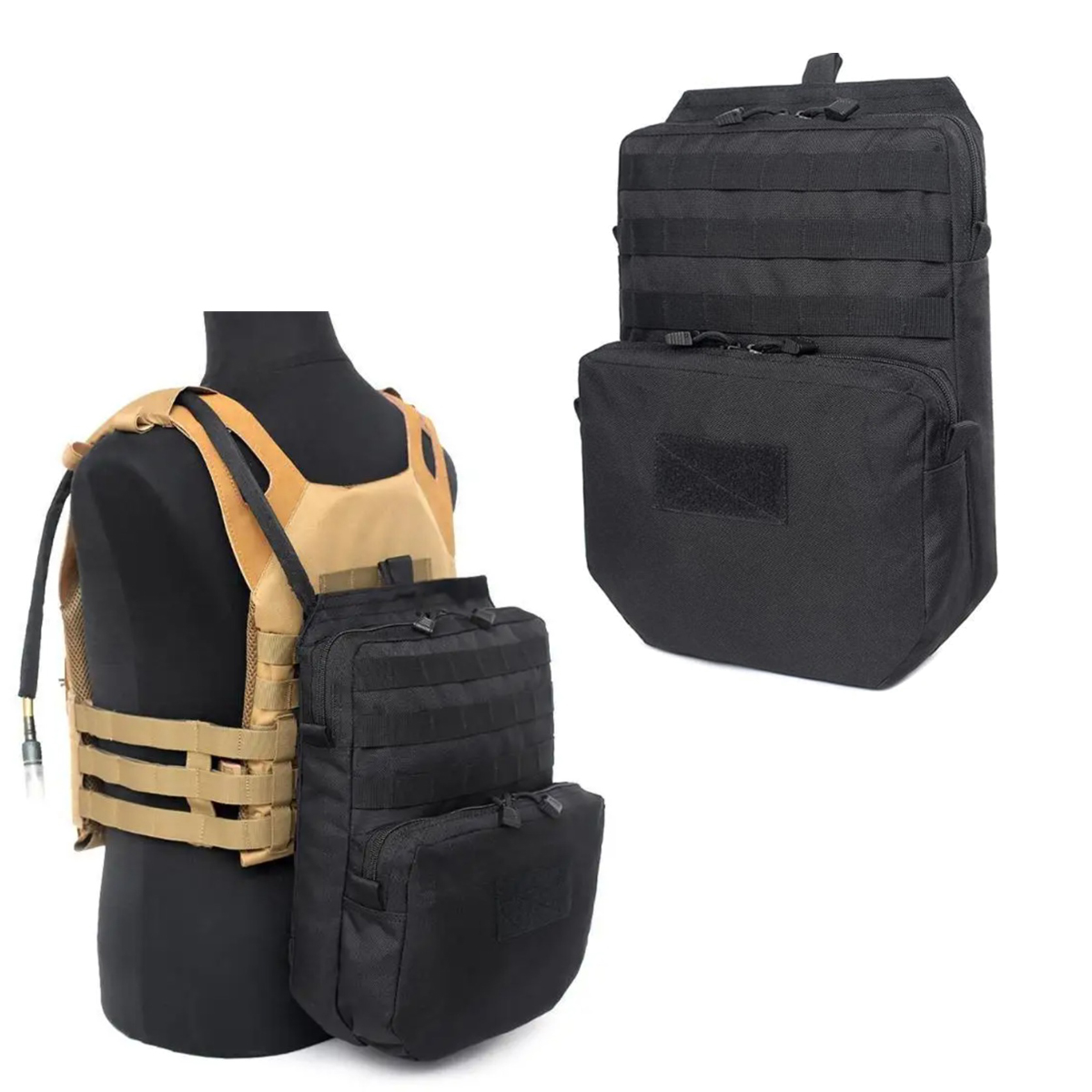 Edc Carry Case - Tas Molle luar ruangan, ransel hidrasi