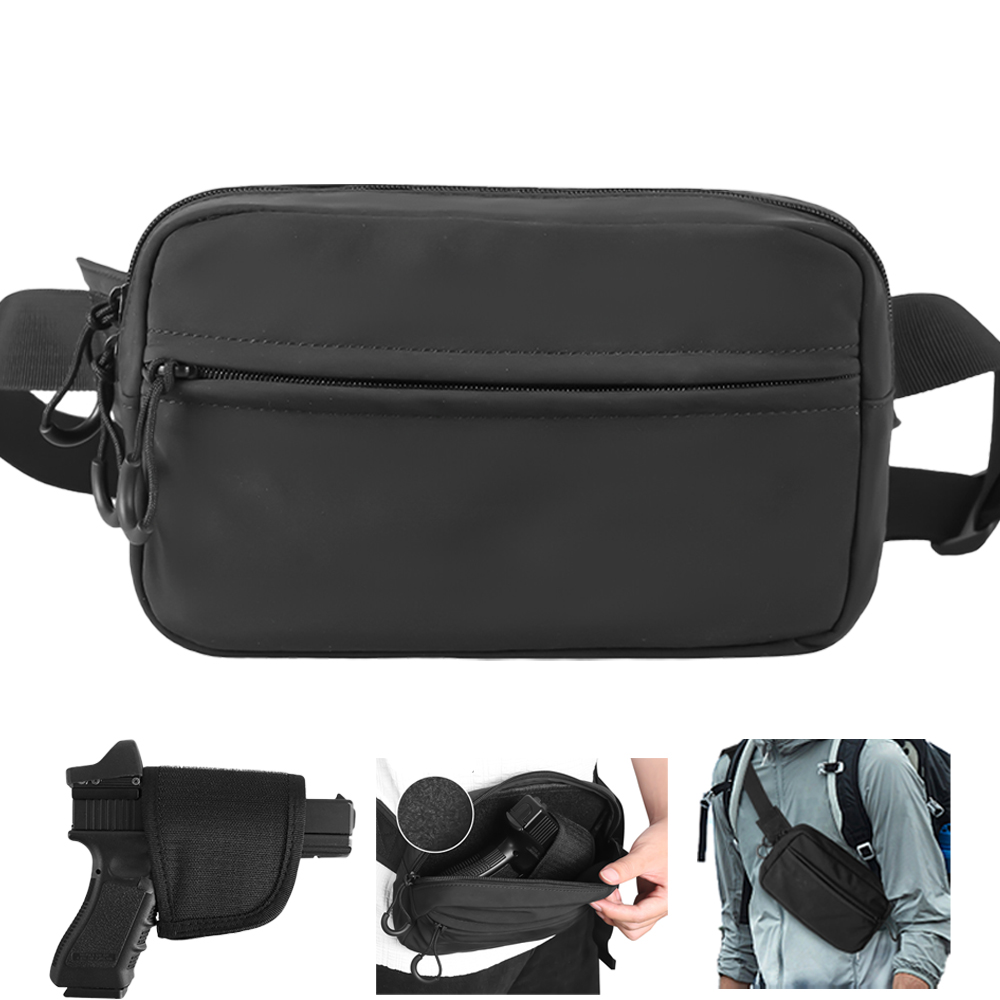 Edc Concealed Carry Bag - Tas Selempang Taktis Tas Pinggang Pistol