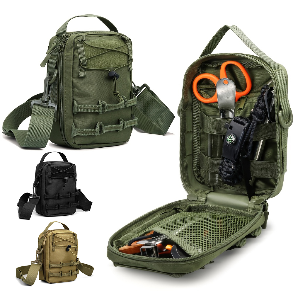 Edc Able Carry - Kantong Taktis Molle dengan Tali Bahu,