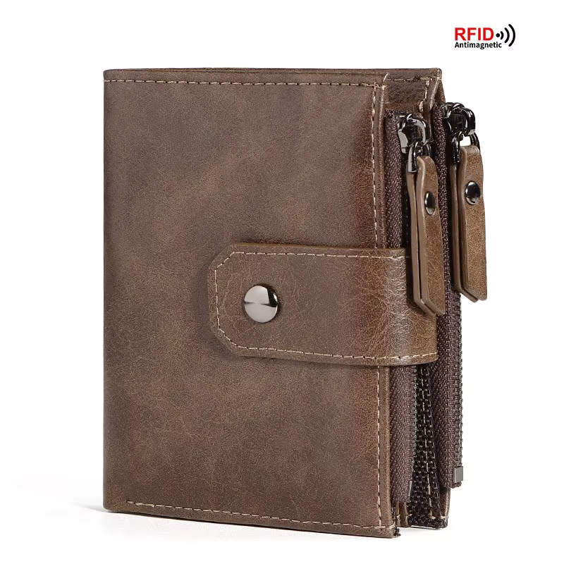 Money Clip Magnetic - Dompet Anti-Magnetik RFID untuk Pria, Klip
