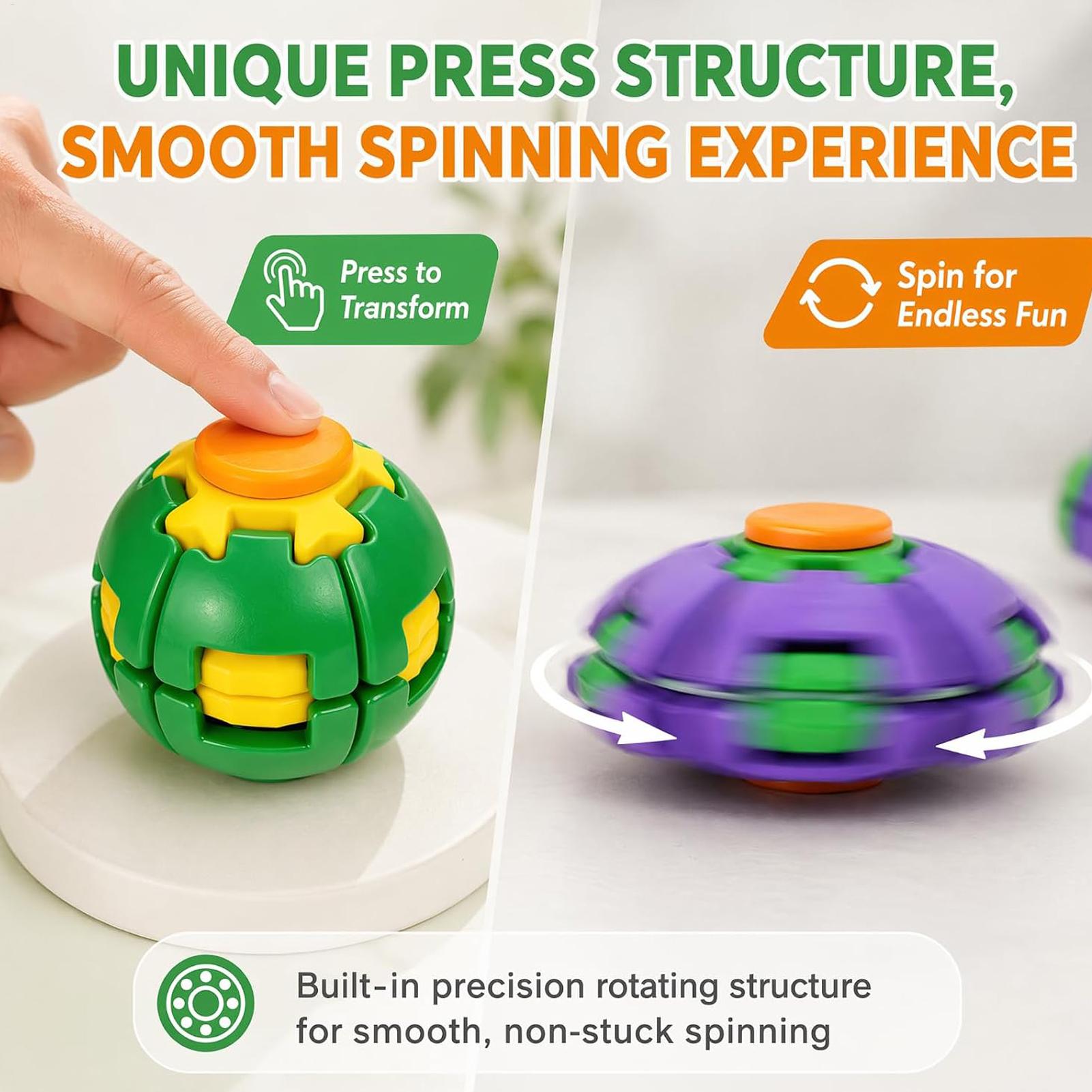 Bola Fidget Cetak 3D Sensorik  - Fidget Spinner Bearing ulasan dan harga
