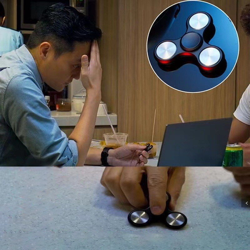 Spinner Fidget Logam Paduan Al - Fidget Spinner Bearing ulasan dan harga