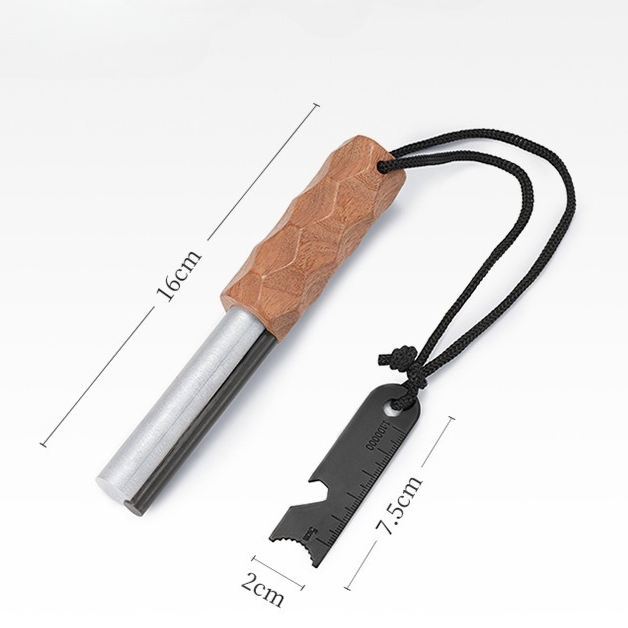 Tongkat Magnesium Pemantik Api - Ferro Rod Striker ulasan dan harga