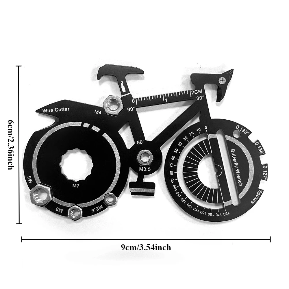 ​ ​ Kartu Multitool Sepeda 20- - Multitool Credit Card ulasan dan harga