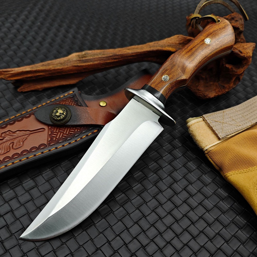 Pisau Saku Gagang Kayu Pir Mer - Edc Pocket Carry Fixed Blade ulasan dan harga