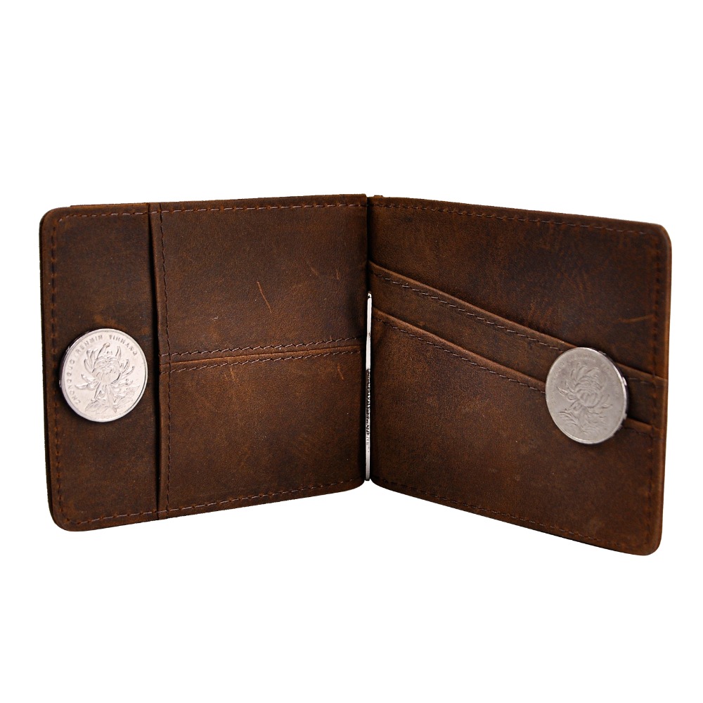 Kualitas Kulit Pria Magnetik K - Money Clip Magnetic ulasan dan harga