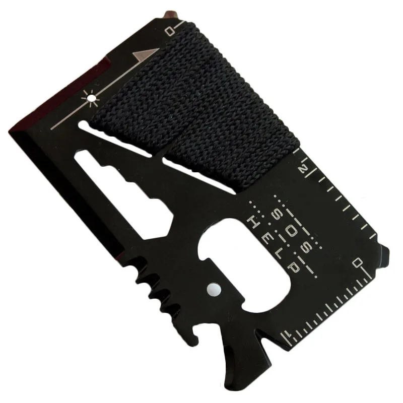 Pisau berburu saku multifungsi - Multitool Credit Card ulasan dan harga
