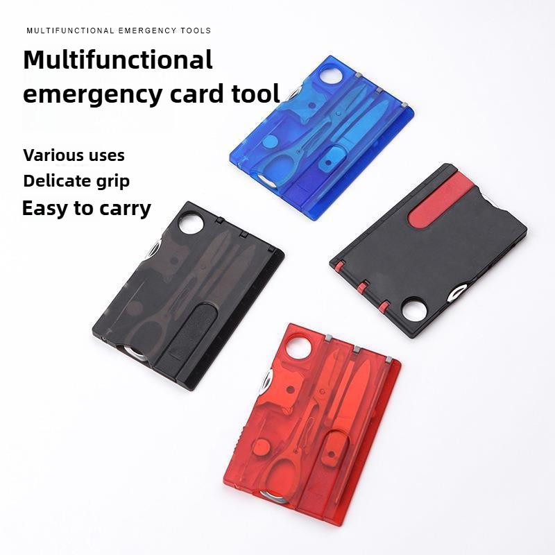 Kartu Kredit Saku 12 In 1 Alat - Multitool Credit Card ulasan dan harga