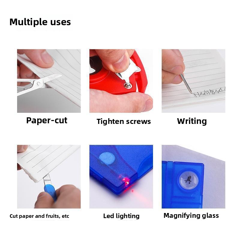 Kartu Kredit Saku 12 In 1 Alat - Multitool Credit Card ulasan dan harga
