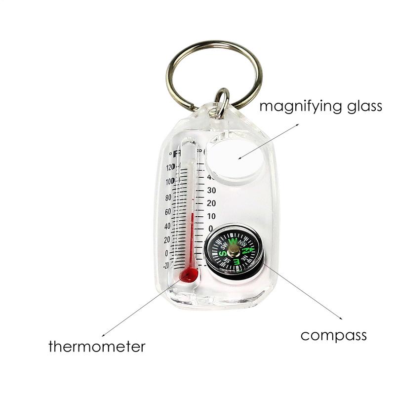Gantungan Kunci Mini Multifung - Compass Keychain Mini ulasan dan harga
