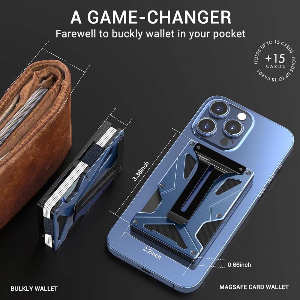 Dompet Ponsel Magnetik Kompati - Money Clip Magnetic ulasan dan harga