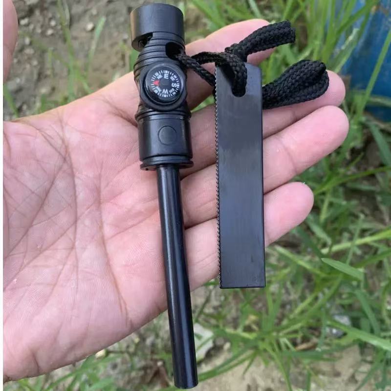 Alat Pemantik Multifungsi Magn - Ferro Rod Striker ulasan dan harga