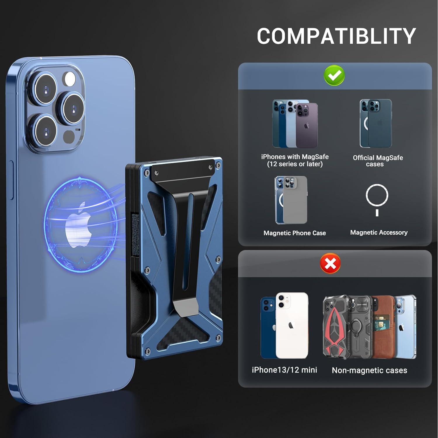 Penjepit Uang Dompet MagSafe d - Money Clip Magnetic ulasan dan harga