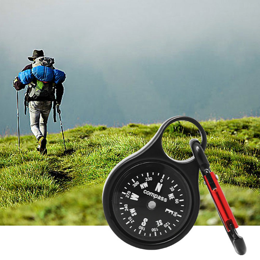 Kompas Mini Survival dengan Ca - Compass Keychain Mini ulasan dan harga