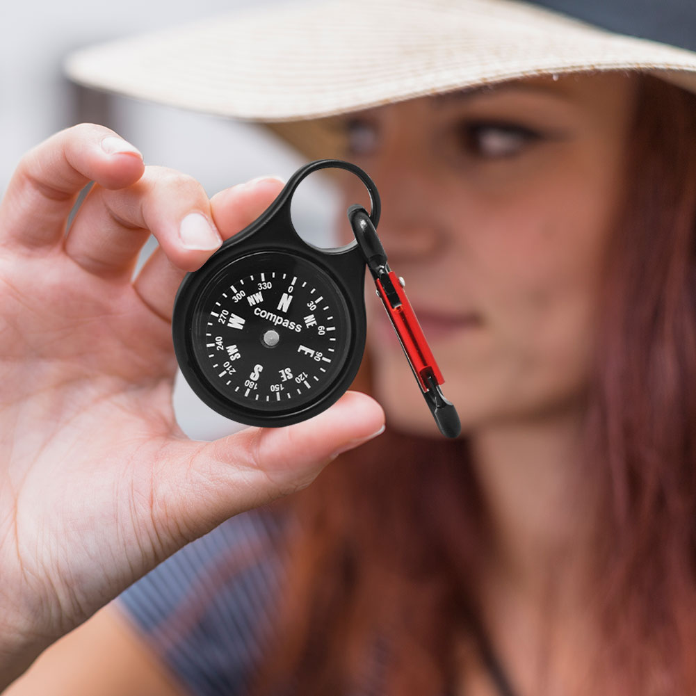 Kompas Mini Survival dengan Ca - Compass Keychain Mini ulasan dan harga