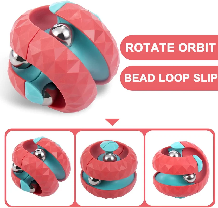 Mainan Fidget Kubus Bola Orbit - Fidget Spinner Bearing ulasan dan harga