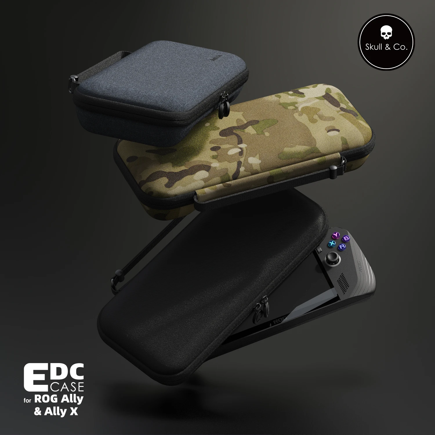 Skull & Co. EDC Case Tas Penyi - Edc Carry Co ulasan dan harga