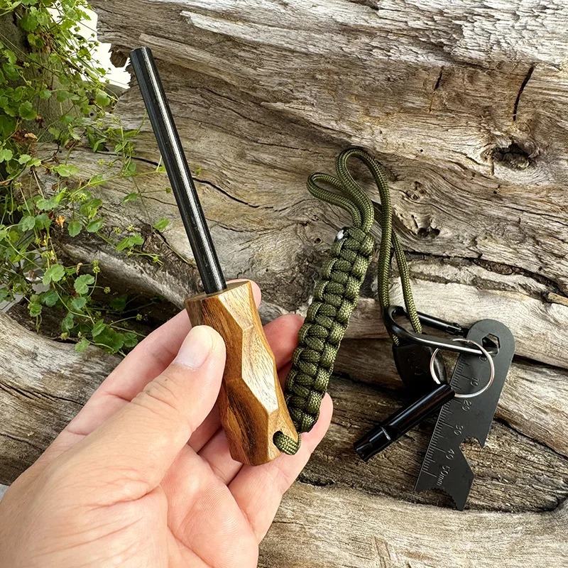 Pemantik Api Batu Api Luar Rua - Ferro Rod Striker ulasan dan harga