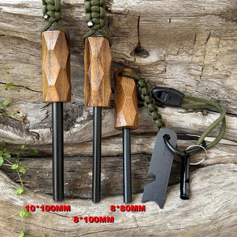 Pemantik Api Batu Api Luar Rua - Ferro Rod Striker ulasan dan harga