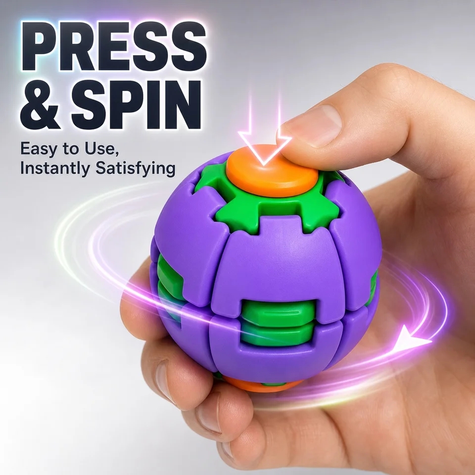 Mainan Fidget Spinner Bola Min - Fidget Spinner Bearing ulasan dan harga