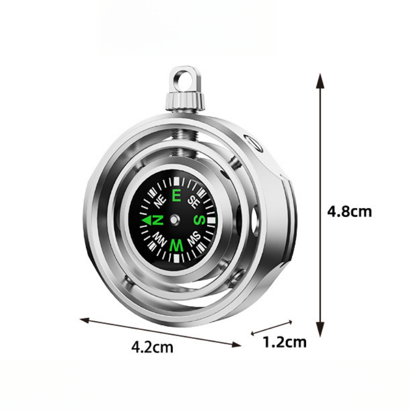 MINI Compass Fingertip Fidget  - Compass Keychain Mini ulasan dan harga