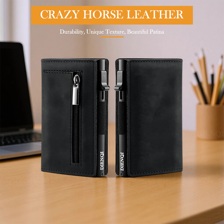 Tempat Kartu Kredit Kulit Sapi - Money Clip Magnetic ulasan dan harga