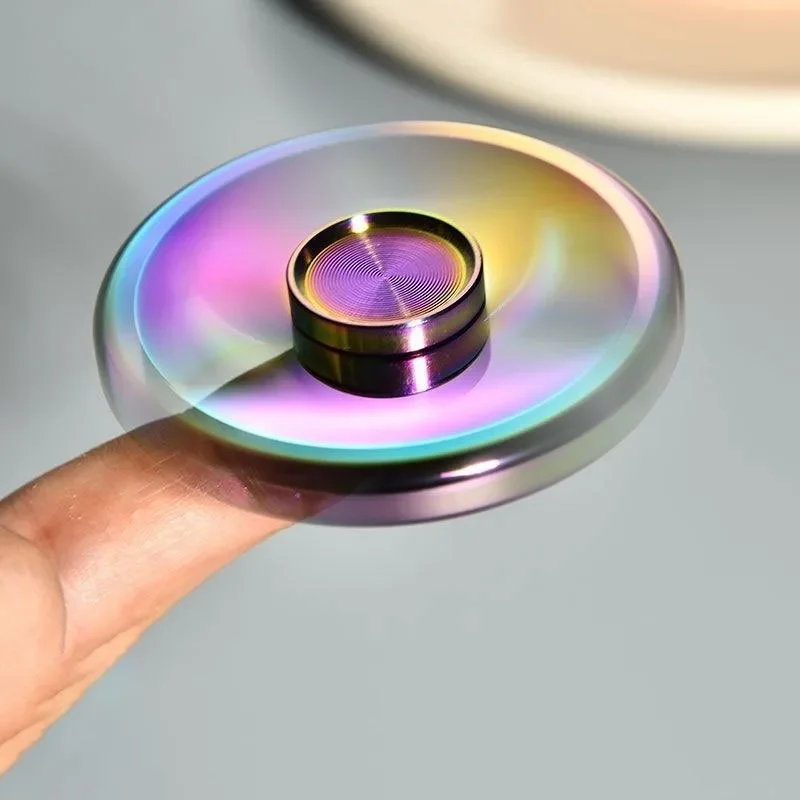 Spinner Fidget pelangi Premium - Fidget Spinner Bearing ulasan dan harga