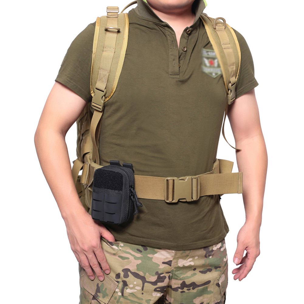 Kantung Molle tas pinggang mul - Edc Carry Case ulasan dan harga
