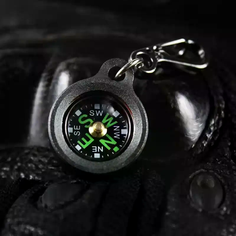 Kompas Mini Paduan Aluminium G - Compass Keychain Mini ulasan dan harga