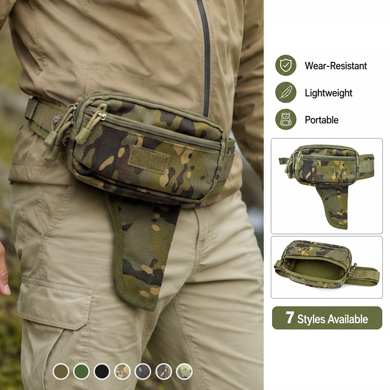 Tas Pinggang Multifungsi Nilon - Edc Concealed Carry Bag ulasan dan harga