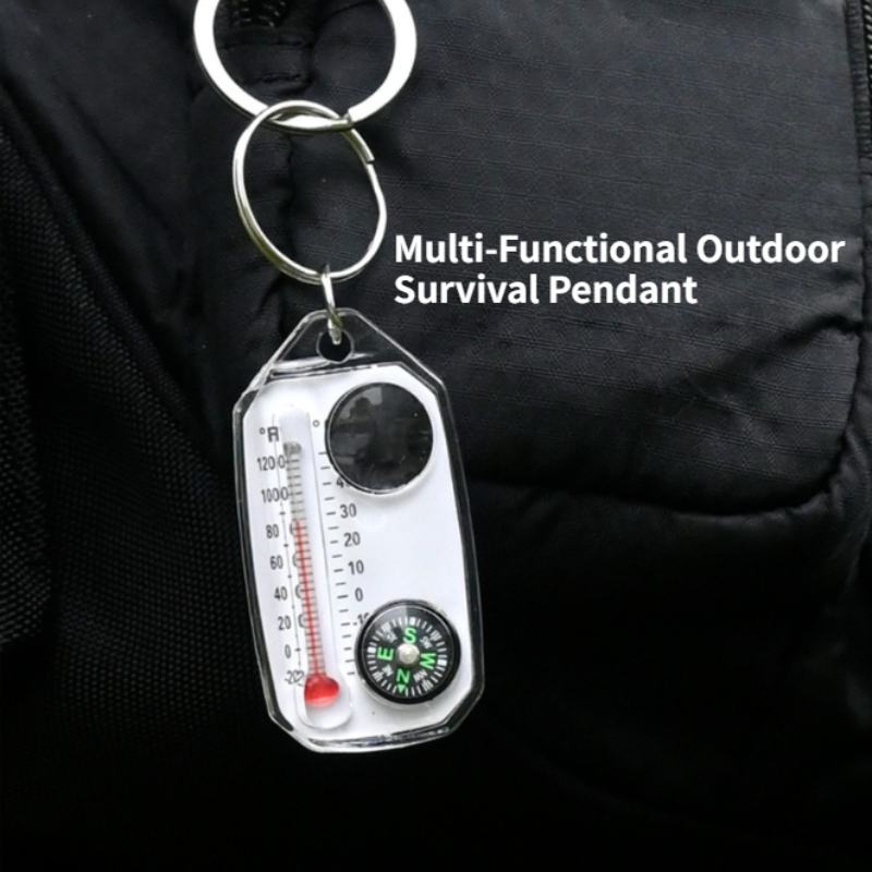 Gantungan Kunci Mini untuk Ber - Compass Keychain Mini ulasan dan harga