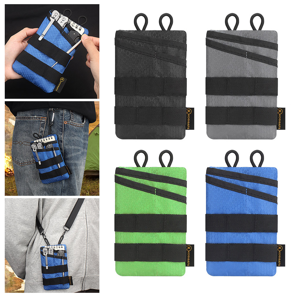 Kantong EDC Penyimpanan Alat K - Multitool Credit Card ulasan dan harga