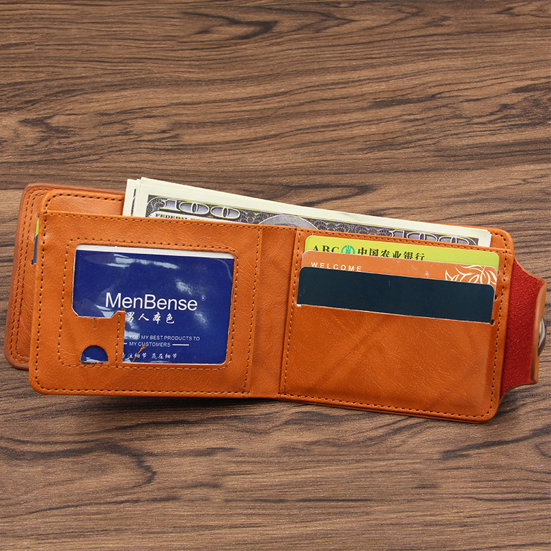 Dompet Pria Pendek Sederhana B - Money Clip Magnetic ulasan dan harga